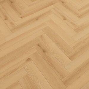 Herringbone Laminate - Blond Oak