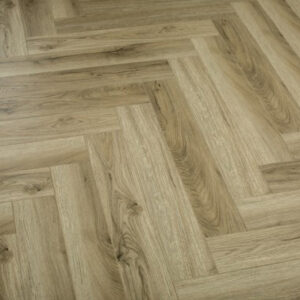 Herringbone Laminate - Limed Oak