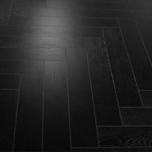 Herringbone Laminate - Midnight Oak