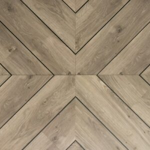 Natural oak woodgrain flooring