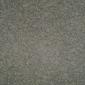 Close-up of a heather-grey twist-pile carpet