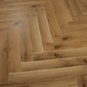Herringbone Laminate - Traditional Oak